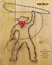 Lasso Cowboy ~ Wall Hanging Decor